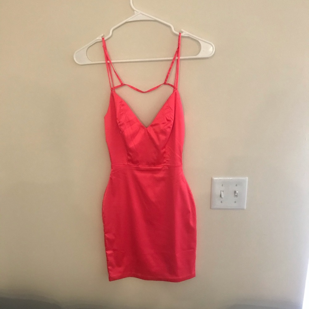 Oh Polly Hot pink dress